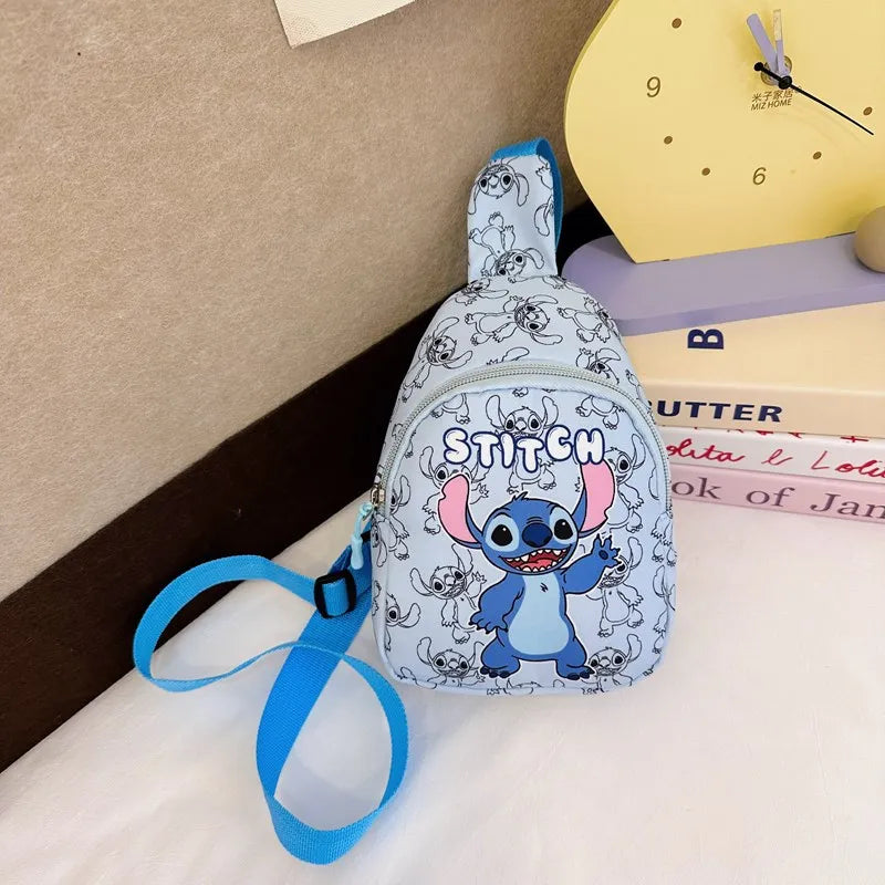 Stitch Schultertasche mit Münztasche für tägliche Reisen
