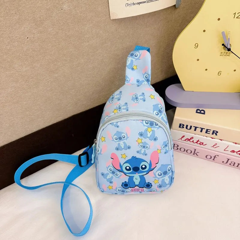 Stitch Schultertasche mit Münztasche für tägliche Reisen