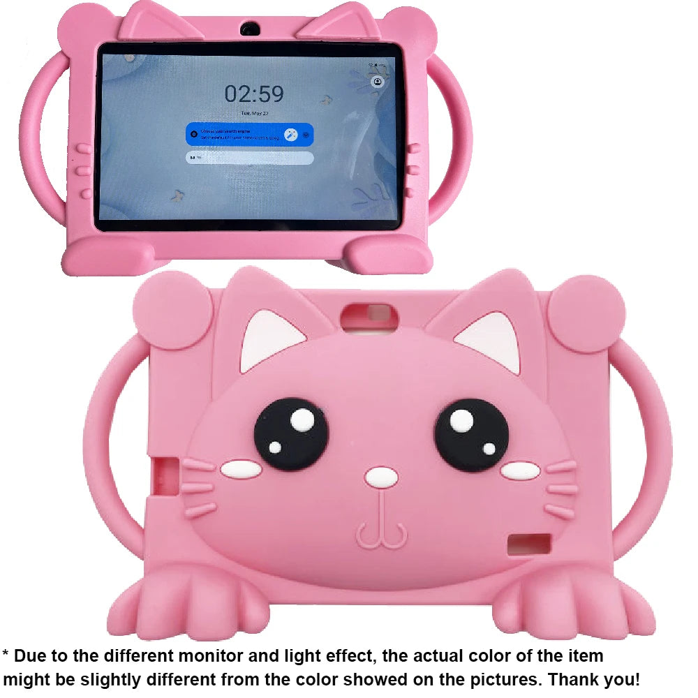 Kinder-Tablet Android 7 Zoll 32GB Kinder 5G WiFi Bluetooth Tablet PC Pädagogisches Lernspielzeug