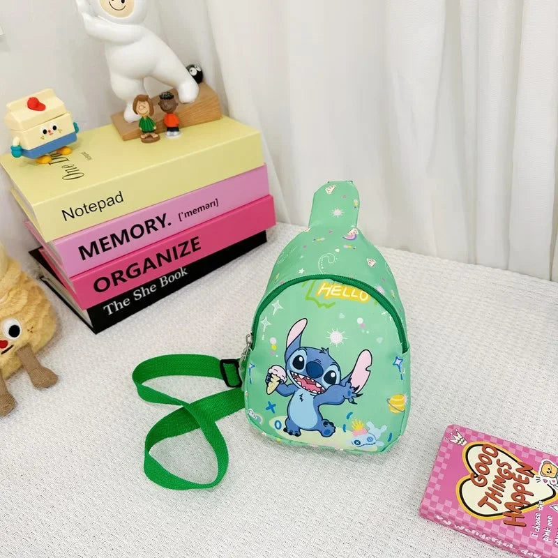 Stitch Schultertasche mit Münztasche für tägliche Reisen