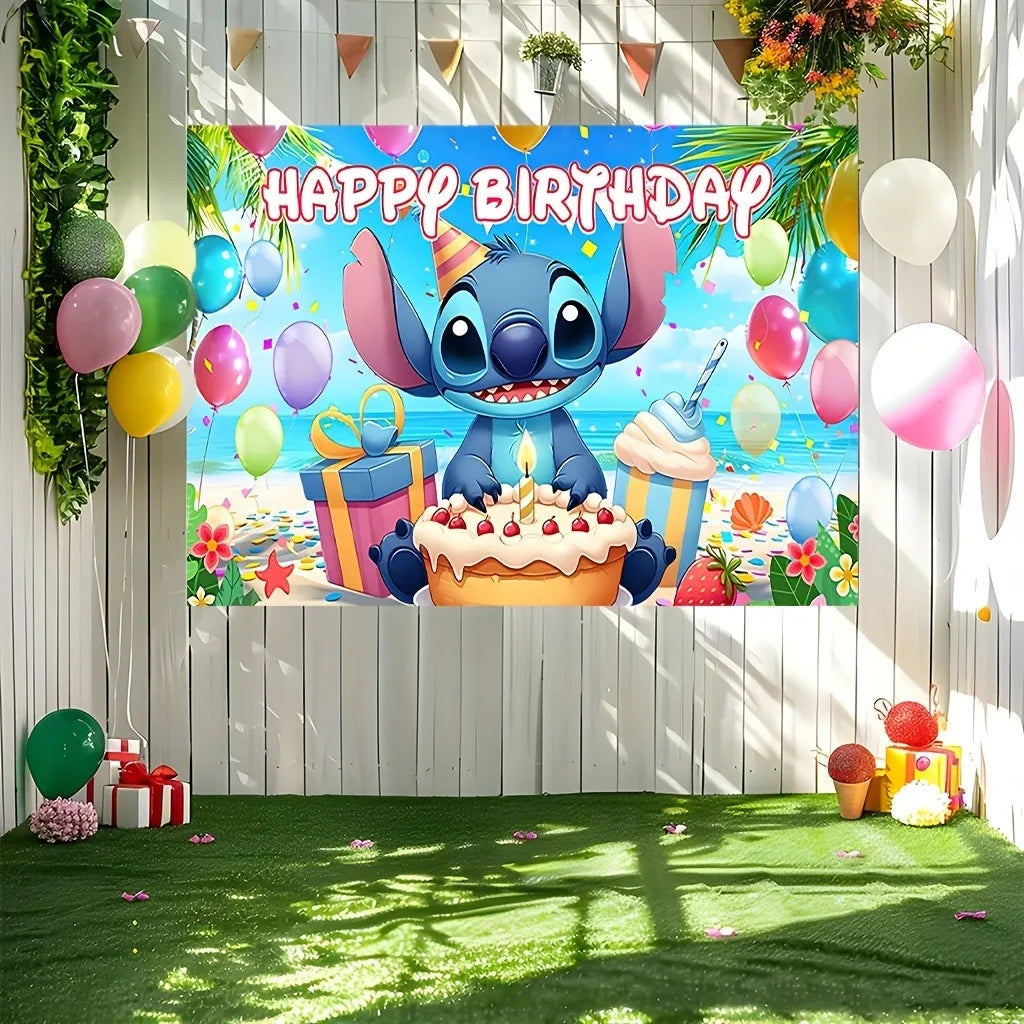 Geburtstagsdeko von Stitch für die Perfekt Party🥳