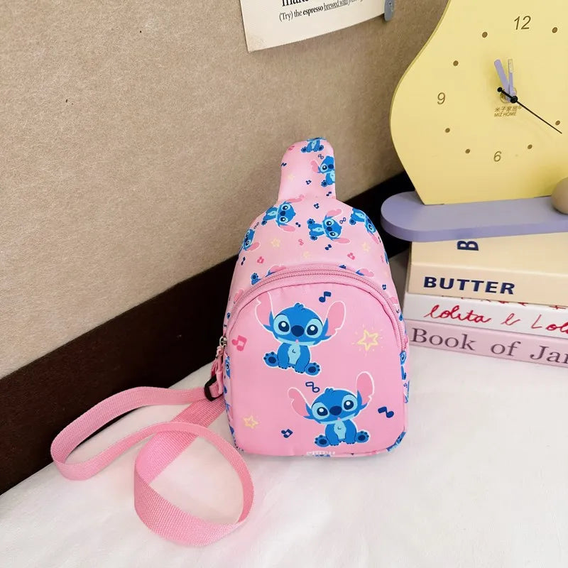 Stitch Schultertasche mit Münztasche für tägliche Reisen