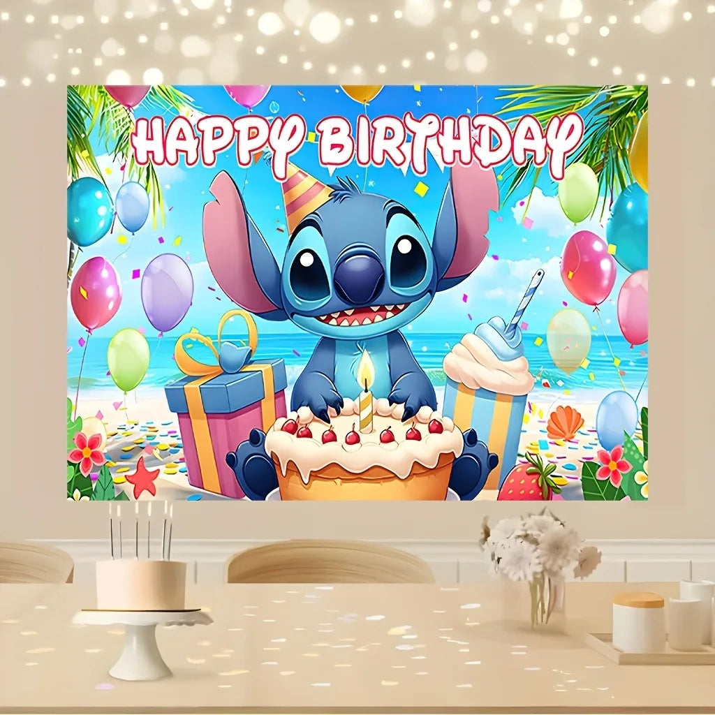 Geburtstagsdeko von Stitch für die Perfekt Party🥳