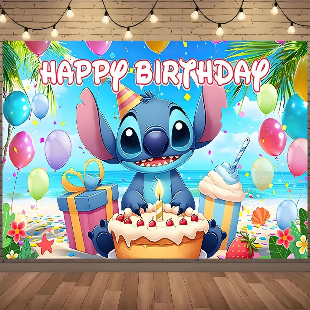 Geburtstagsdeko von Stitch für die Perfekt Party🥳