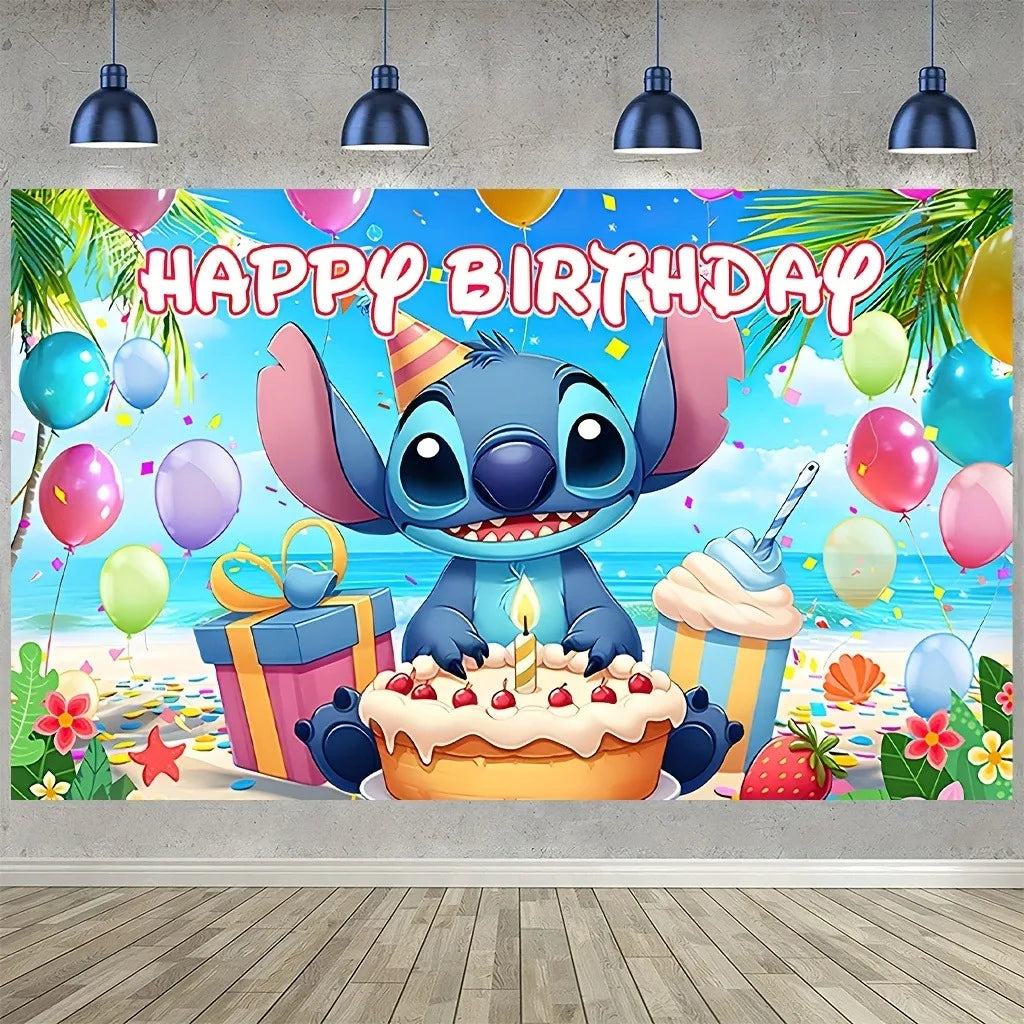 Geburtstagsdeko von Stitch für die Perfekt Party🥳
