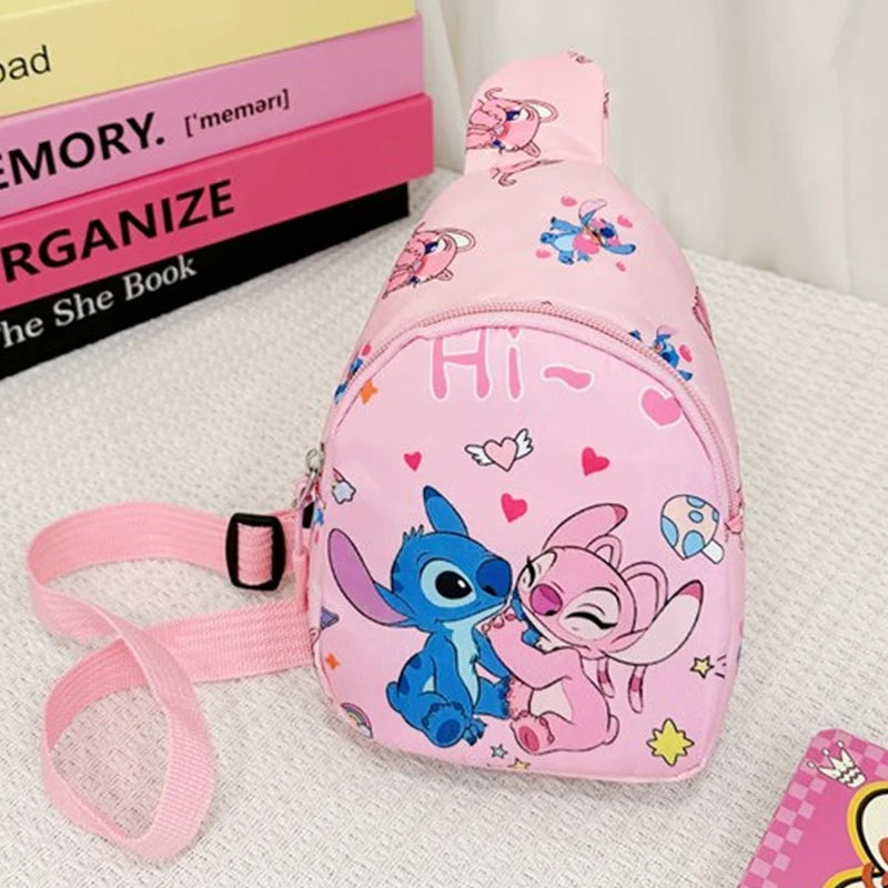 Stitch Schultertasche mit Münztasche für tägliche Reisen