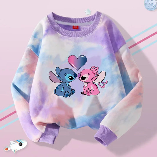 Stitch Kinder Pullover  Herbst Winter Cartoon Kinderkleidung