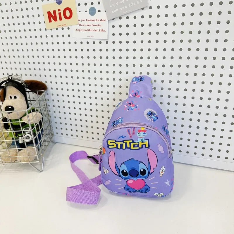 Stitch Schultertasche mit Münztasche für tägliche Reisen