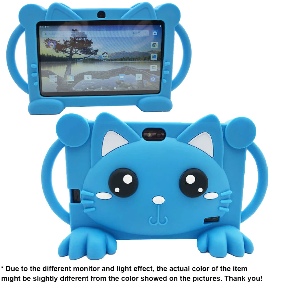 Kinder-Tablet Android 7 Zoll 32GB Kinder 5G WiFi Bluetooth Tablet PC Pädagogisches Lernspielzeug