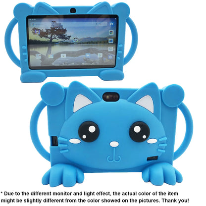 Kinder-Tablet Android 7 Zoll 32GB Kinder 5G WiFi Bluetooth Tablet PC Pädagogisches Lernspielzeug