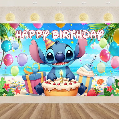 Geburtstagsdeko von Stitch für die Perfekt Party🥳