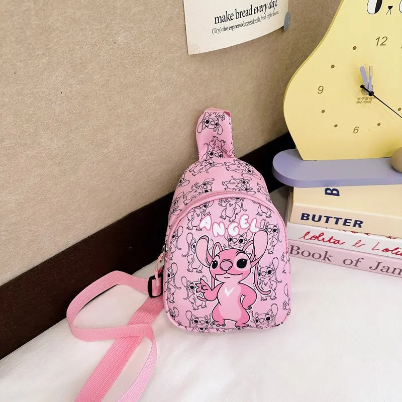 Stitch Schultertasche mit Münztasche für tägliche Reisen